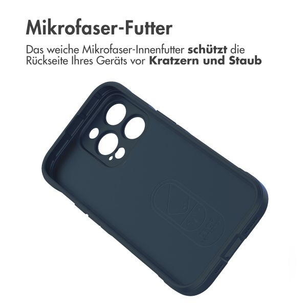 imoshion EasyGrip Back Cover für das iPhone 14 Pro - Dunkelblau