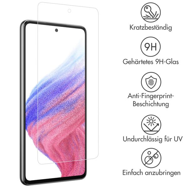 Accezz Screen Protector aus gehärtetem Glas Samsung Galaxy A51