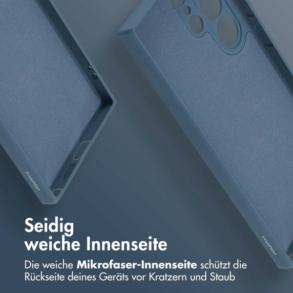 imoshion Color Back Cover mit MagSafe Samsung Galaxy S24 Ultra - Dunkelblau