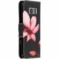 Design TPU Klapphülle für das Samsung Galaxy S8