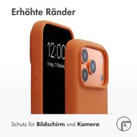 Accezz Liquid Silikoncase mit MagSafe Apple iPhone 18 Pro / 17 Pro - Orange