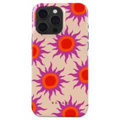 Burga Tough Back Cover für das Apple iPhone 15 Pro - Sunset Glow