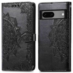 imoshion Mandala Klapphülle Google Pixel 7a - Schwarz