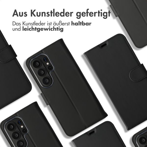 Accezz Wallet TPU Klapphülle Samsung Galaxy S26 Ultra - Schwarz