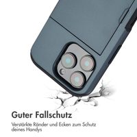 imoshion Backcover mit Kartenfach für das iPhone 16 Pro - Dunkelblau