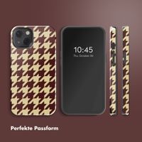 Selencia Vivid Rückabdeckung mit MagSafe Apple iPhone 13 - Pied-de-Poule