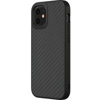 RhinoShield SolidSuit Backcover iPhone 12 Mini - Carbon Fiber Black