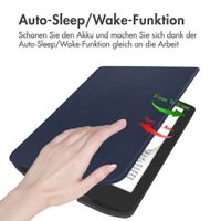 imoshion Slim Soft Case Sleepcover für das Pocketbook Verse / Verse Pro / Vivlio Light / Light HD - Dunkelblau