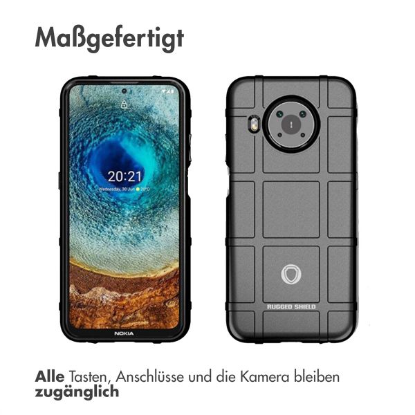 imoshion Rugged Shield Backcover für das Nokia X10 / X20 - Schwarz