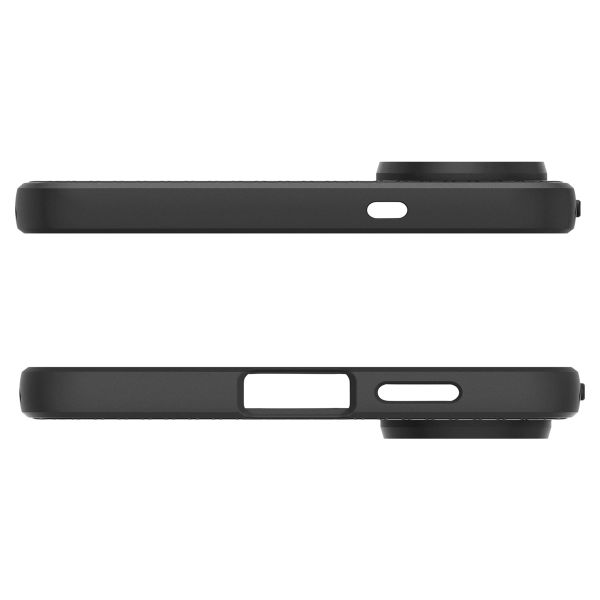 Spigen Liquid Air™ Backcover Samsung Galaxy S25 Edge - Schwarz