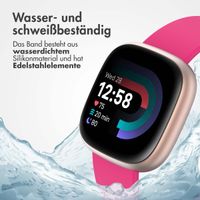 imoshion Silikonband für das  Fitbit Versa / Versa 2 / Versa Lite - Größe S - Rosa