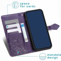 imoshion Mandala Klapphülle Apple iPhone 13 Pro - Lila