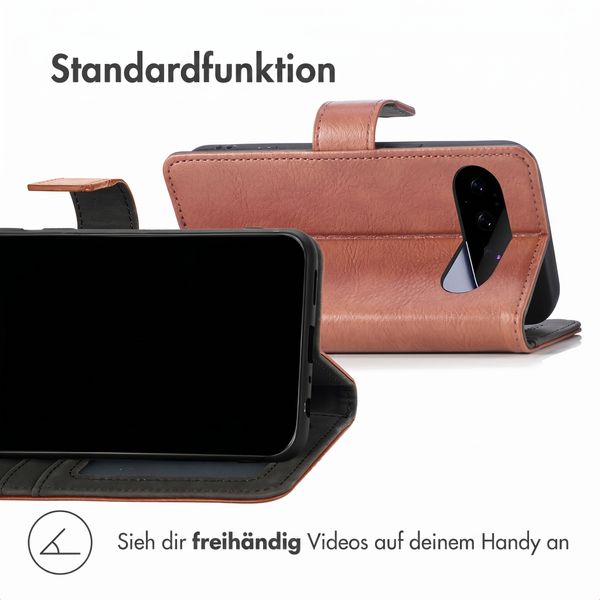 imoshion Luxuriöse Klapphülle Google Pixel 11 Pro - Braun