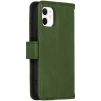 imoshion Luxuriöse Klapphülle Apple iPhone 12 Mini - Grün