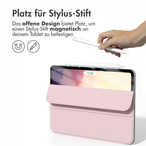 imoshion Magnetic Klapphülle Apple iPad Pro 11 (2022 / 2021 / 2020 / 2018) - Rosa