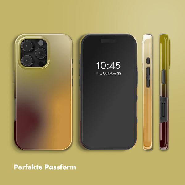 Selencia Vivid Rückabdeckung mit MagSafe Apple iPhone 16 Pro Max - Gradient Olive Dust