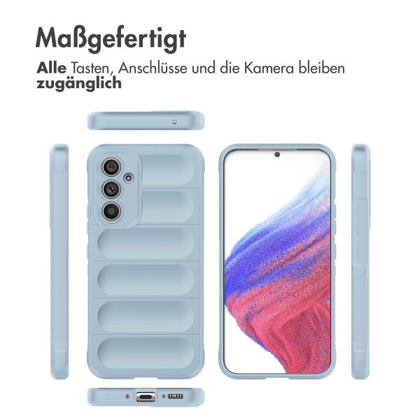 imoshion EasyGrip Back Cover für das Samsung Galaxy A54 (5G) - Hellblau