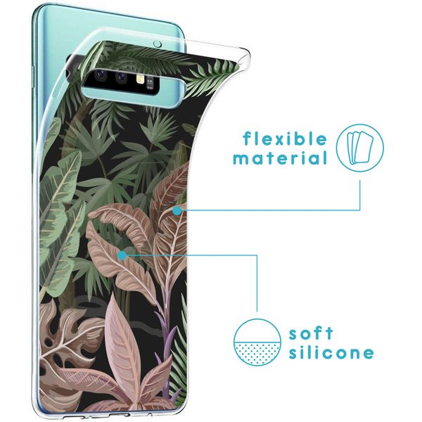 imoshion Design Hülle für das Samsung Galaxy S10 - Dark Jungle