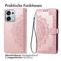 imoshion Mandala Klapphülle Oppo A6 Pro (5G) - Rose Gold