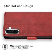 imoshion Luxuriöse Klapphülle Samsung Galaxy A36 - Rot