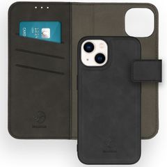 imoshion Entfernbare 2-1 Luxus Klapphülle Apple iPhone 14 - Schwarz