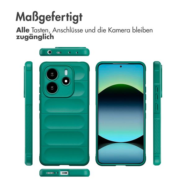 imoshion EasyGrip Backcover Xiaomi Redmi Note 14 (5G) - Dunkelgrün
