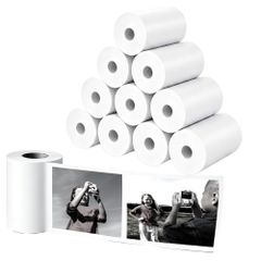 imoshion Druckpapier für die Kids Camera mit Fotodrucker 10er-Pack - Weiß