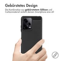 imoshion Brushed Back Cover Xiaomi Redmi Note 12 Pro / Xiaomi Poco X5 Pro 5G - Schwarz