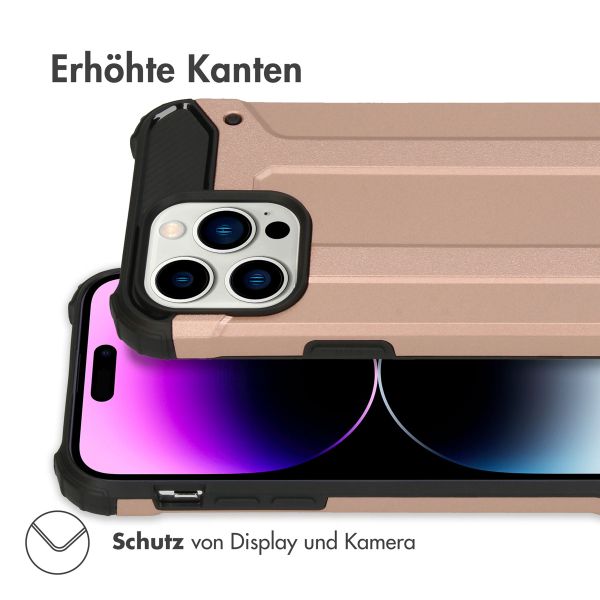 imoshion Rugged Xtreme Case für das iPhone 14 Pro Max - Rose Gold