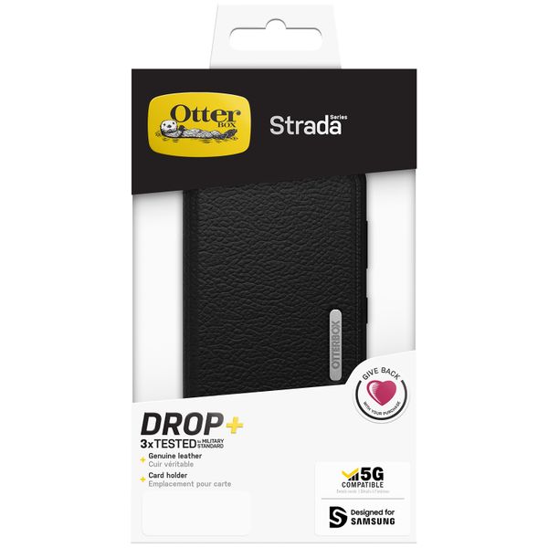 OtterBox Strada Klapphülle  für das Samsung Galaxy S21 - Schwarz