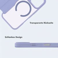 imoshion Transparente Bookcase mit MagSafe Apple iPhone 17 Pro - Lila