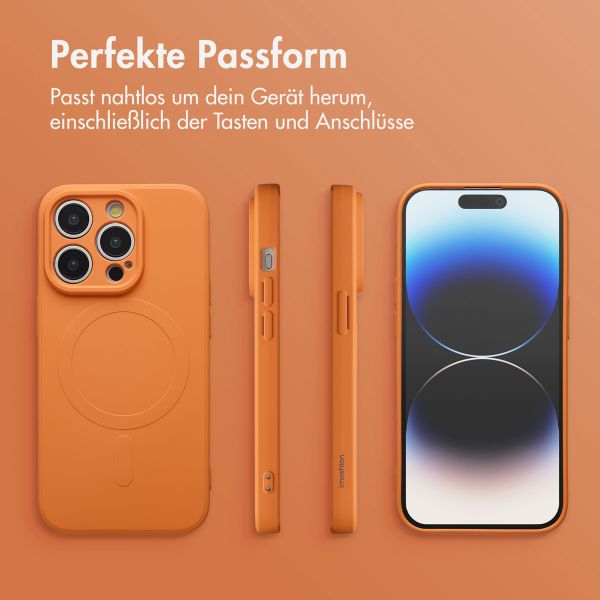 imoshion Color Back Cover mit MagSafe Apple iPhone 14 Pro - Neon Orange