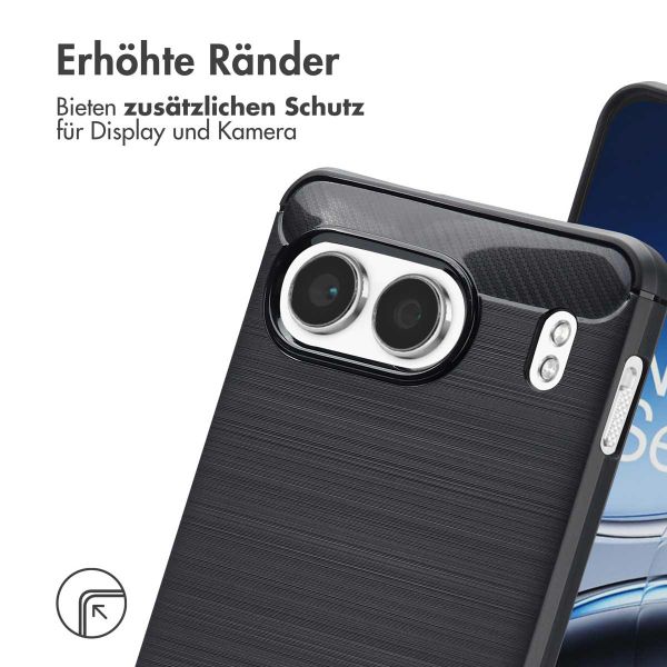 imoshion Brushed Back Cover OnePlus Nord 4 - Schwarz