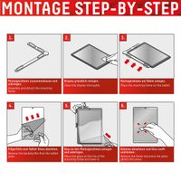 Displex Displayschutz aus Glas Apple iPad 11 (2025) 11 Zoll A16 / iPad 10 (2022) 10.9 Zoll