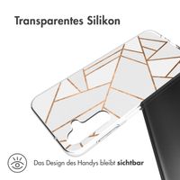 imoshion Design Hülle für das Samsung Galaxy A14 (5G/4G) - White Graphic