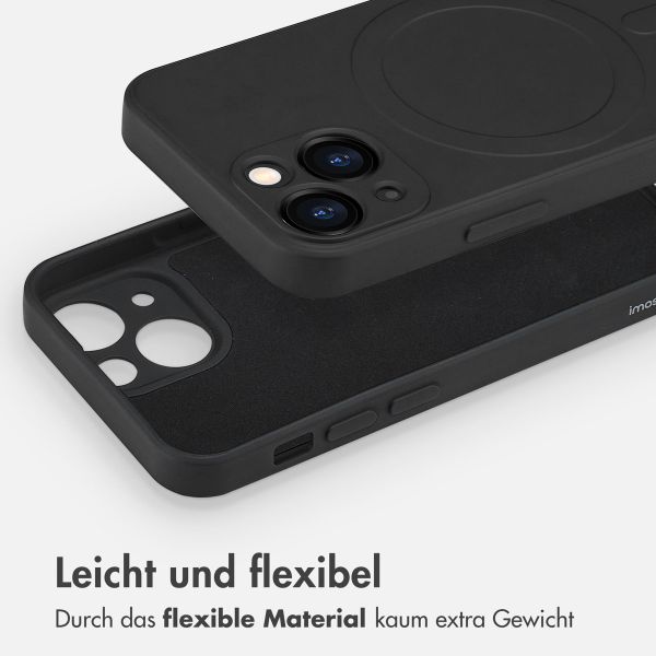 imoshion Color Back Cover mit MagSafe Apple iPhone 13 Mini - Schwarz