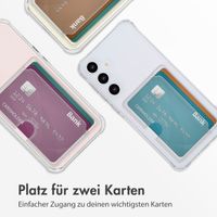 imoshion Soft Case Back Cover mit Kartenhalter Samsung Galaxy A55 - Transparent