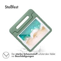 imoshion Schutzhülle mit Handgriff kindersicher für das iPad 9 (2021) 10.2 Zoll / iPad 8 (2020) 10.2 Zoll / iPad 7 (2019) 10.2 Zoll - Olive