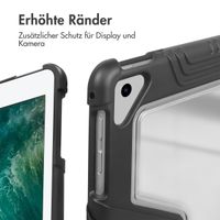 Accezz Rugged Trifold Klapphülle Apple iPad 6 (2018) 9.7 Zoll / iPad 5 (2017) 9.7 Zoll / Air 2 (2014)/Air 1 (2013) - Schwarz