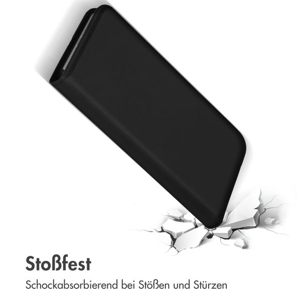 Accezz Premium Leather Slim Klapphülle für das iPhone 14 Plus - Schwarz