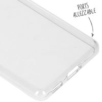 Accezz TPU Clear Cover für das Samsung Galaxy S21 FE - Transparent
