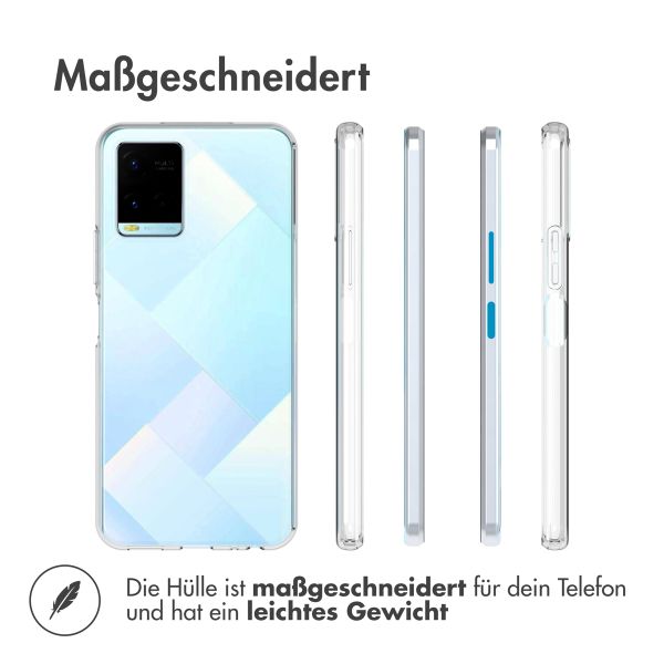 Accezz TPU Clear Cover Transparent für das Vivo Y21(s) / Y33s