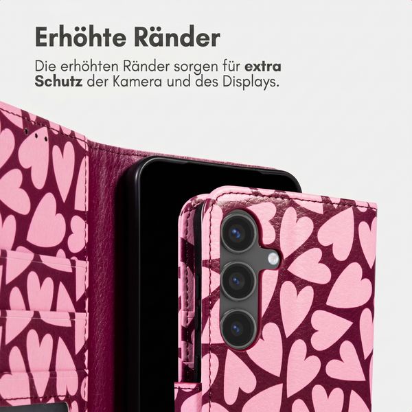 imoshion Design Klapphülle Samsung Galaxy S25 FE - Hearty Blush