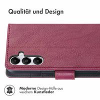 imoshion Luxuriöse Klapphülle Samsung Galaxy S25 Plus - Bordeaux