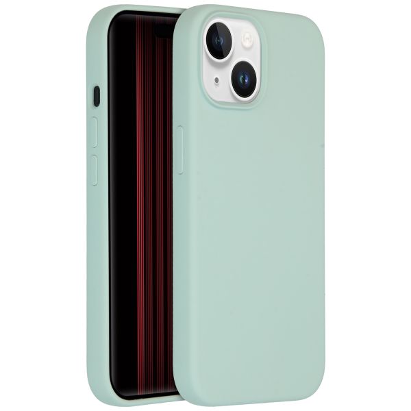 Accezz Liquid Silikoncase für das iPhone 15 - Sky Blue