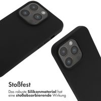 imoshion SilikonHülle mit Band Apple iPhone 14 Pro - Schwarz