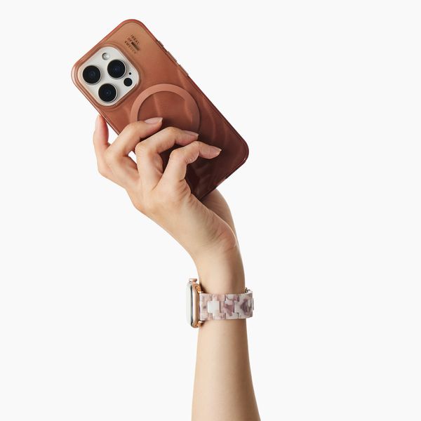 iDeal of Sweden Limitiertes Uhrenarmband für Apple Watch Series 1 - 11 / SE / Ultra (44/45/46/49 mm) - Pink Pearl