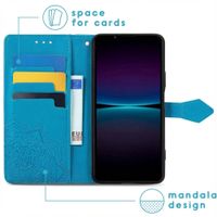 imoshion Mandala Klapphülle Sony Xperia 1 IV - Türkis