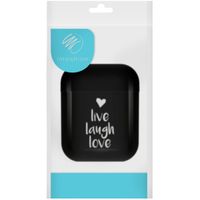 imoshion Design Hardcover Case Apple AirPods 1 / 2 - Live Laugh Love