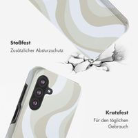 Selencia Vivid Back Cover Samsung Galaxy A26 - Desert Waves Beige